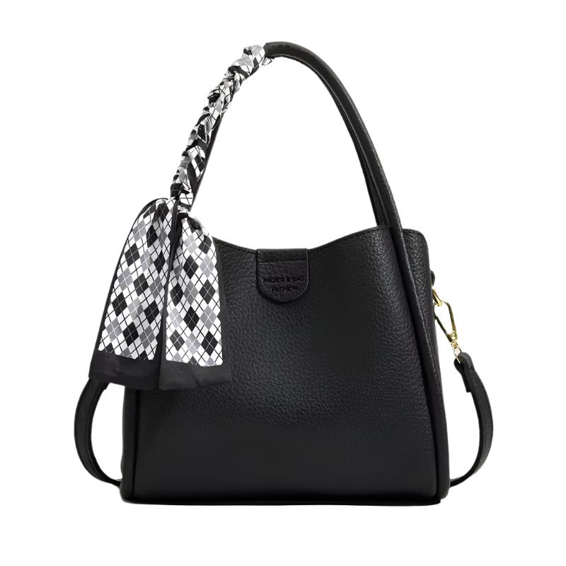 Vekoria – Women's Lychee Texture PU Leather Crossbody Handbag