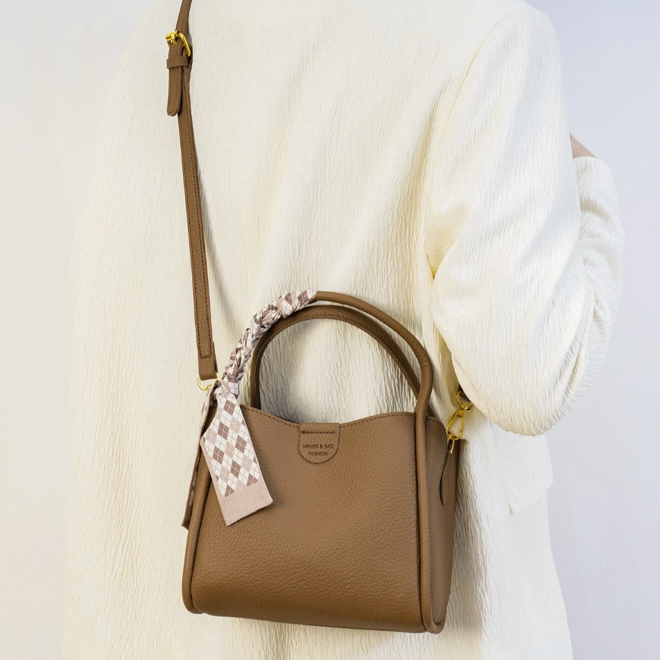 Vekoria – Women's Lychee Texture PU Leather Crossbody Handbag