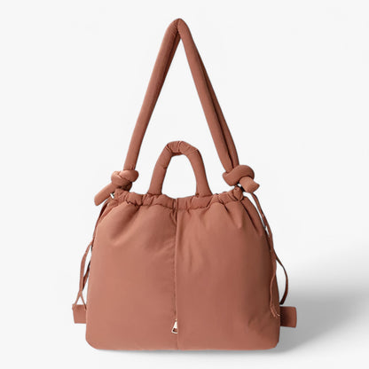 Vekoria – Women's Quilted Puffer Handbag with Adjustable Shoulder Strap
